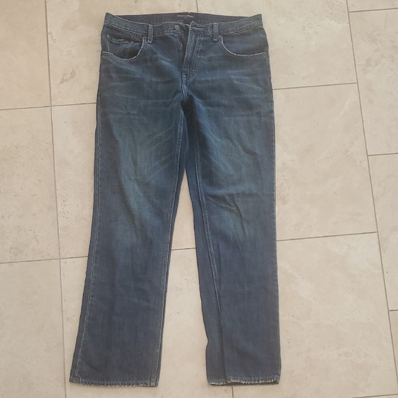 Banana Republic Dark Blue Denim Jeans - Picture 1 of 5